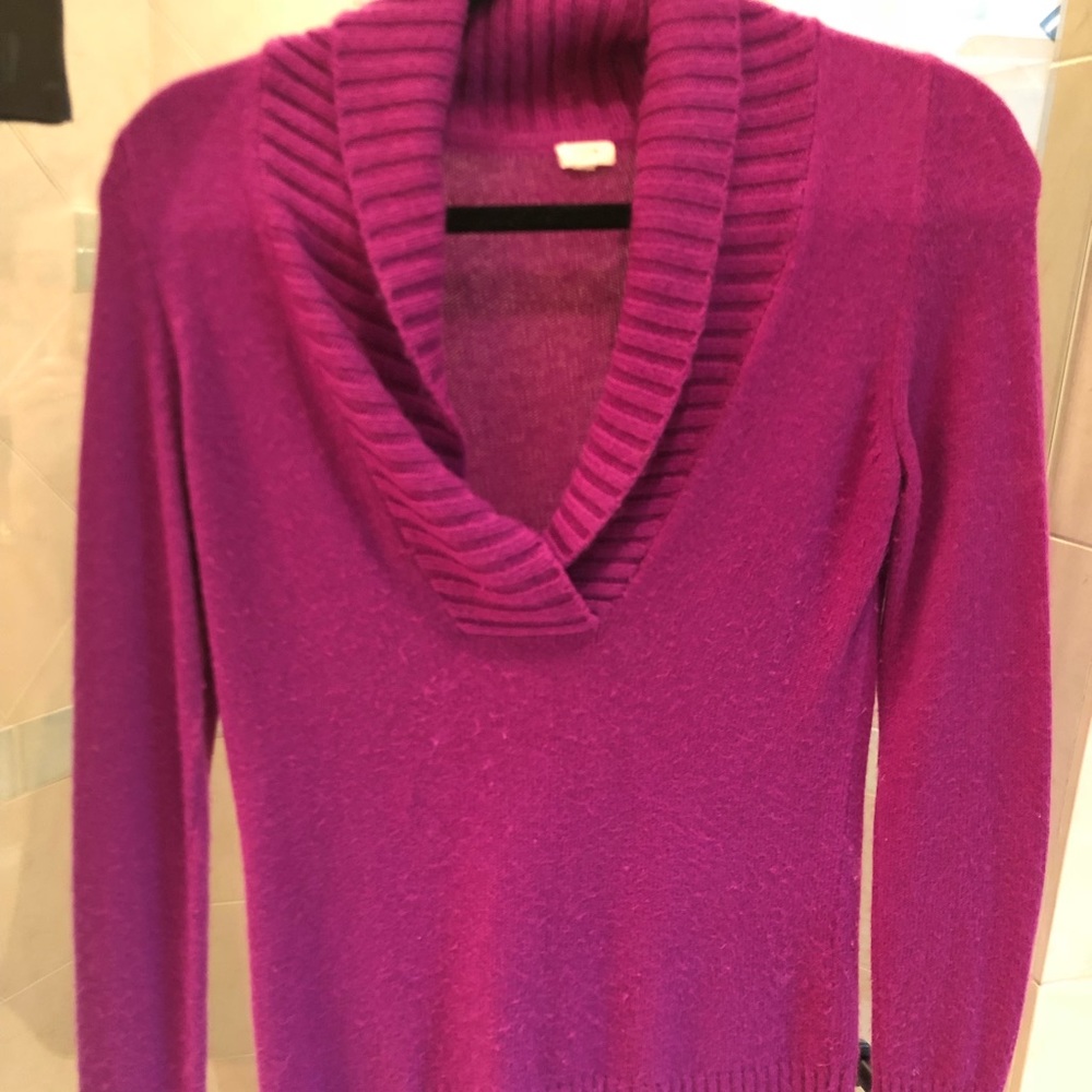 Jcrew sweater (purple/pink)